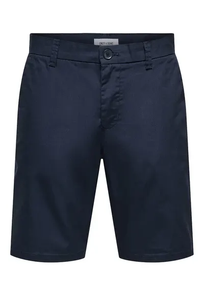 Pantaloni scurti barbati Sons - 22034682 - Bumbac/Poliester - Bleumarin - Bleumarin