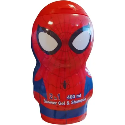Gel de Dus si Sampon 2in1 Figurina 2D Spiderman, 350 ml