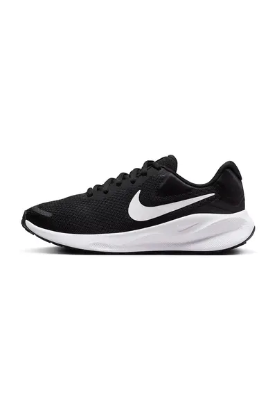 Pantofi pentru alergare Revolution 7 Road - Alb/Negru