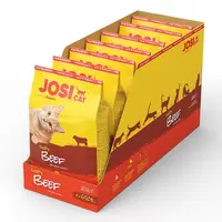 JosiCat Tasty Beef, 7x650 g