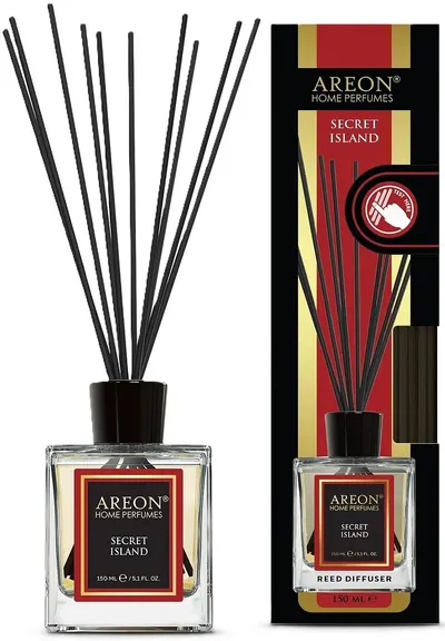 Bețișoare de tămâie Areon Lux - Secret Island, 150 ml