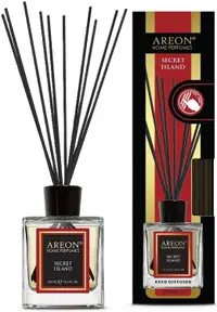 Bețișoare de tămâie Areon Lux - Secret Island, 150 ml