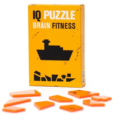 Puzzle IQ – - Navă, 9 piese