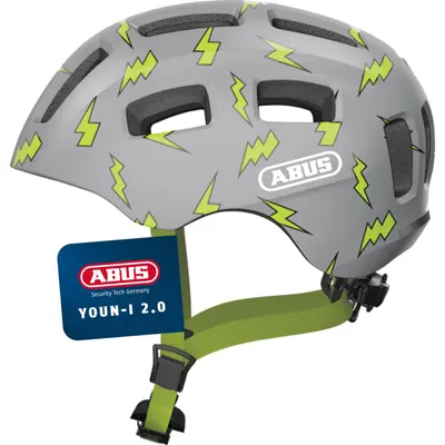Abus Youn-I 2.0 casca S 48-54 cm gri-verde