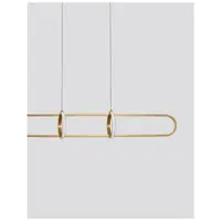 Lampa suspendata ARTE Auriu Aluminiu & Acrylic LED 31.2 Wat 230 Volt 2142Lm 3000K IP20