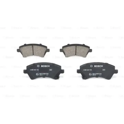 Set placute frana, frana disc BOSCH 0 986 424 735