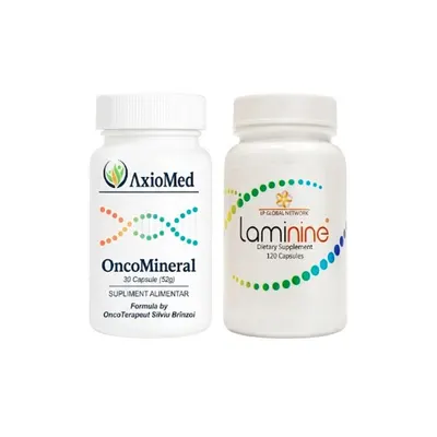 AxioMed Pachet Premium Laminine + OncoMineral – supliment pentru regenerare și imunitate