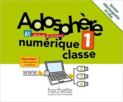 Adosphere 1 : Manuel numerique enrichi pour l'enseignant (carte de telechargement)