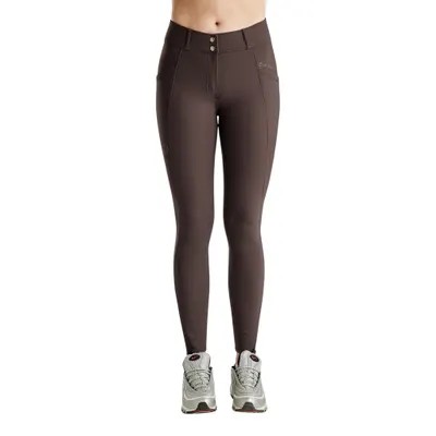 Pantalon echitație Montar Zida cu prindere totală pentru femei