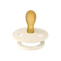 Suzeta Bibs Colour Latex tetina simetrica 6 luni + Ivory