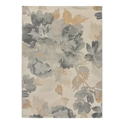 Covor gri/bej 80x150 cm Flores Sunset – Universal