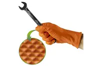 Manusi Din Nitril De Culoare Orange 7.0 Marimea: L (100 De Unitati) Jbm