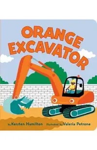 Orange Excavator