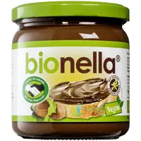 Bionella Crema Vegana de Ciocolata cu Alune de Padure Ecologica/Bio 400g