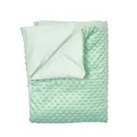 Patura Minky 100x80 cm verde Twins