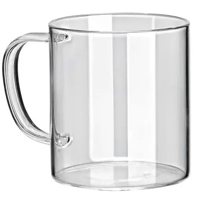 Cană de sticlă cu mâner Estia - 250 ml