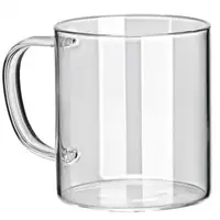 Cană de sticlă cu mâner Estia - 250 ml