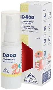 D400 Spray de gură, 400 IU, 30 ml, Nordaid