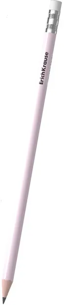 Creion de grafit cu radieră Erich Krause Milky - HB, sortiment