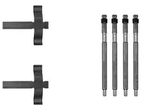 Kit montare placute frana Spate potrivit TESLA MODEL S, MODEL X Electric 09.12-