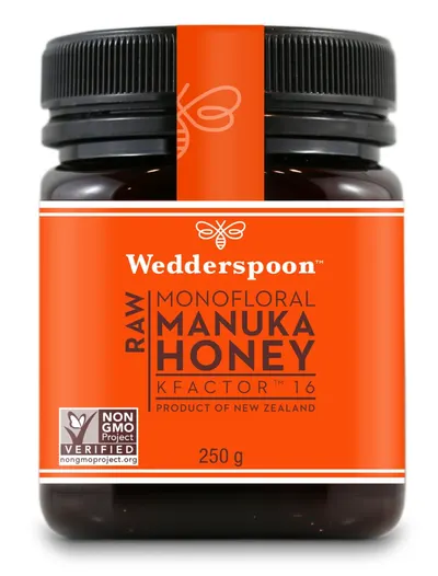 Miere de Manuka KFactor 16 Raw, 250g, Wedderspoon