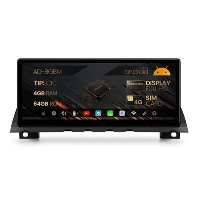 Navigatie BMW Seria 7 F01 F02 (2009-2012), Varianta CIC, Android 13, BM-Octacore 4GB RAM + 64GB ROM, 12.3 Inch - AD-BGBM12004CI+AD-BGRKITBM014