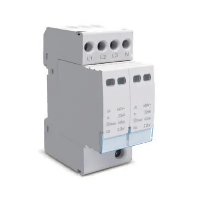 Spd-C4-385-40 Surge Arrester 3+npe in 40ka 385v