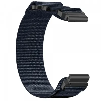 Curea Techsuit W057 pentru Garmin Watch Fenix / Forerunner Series, 22mm, Bleumarin