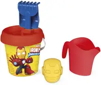 Kit de nisip Smoby - Iron Man, Ф17 cm, 6 piesta
