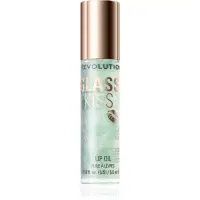 Revolution Glass Kiss ulei stralucitor de buze culoare Pixiedust Green 5.5 ml