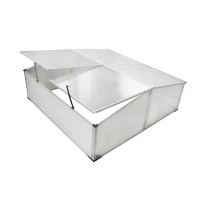 Pavilion protecție frig cu acoperiș 4 panouri 108x41x110 cm