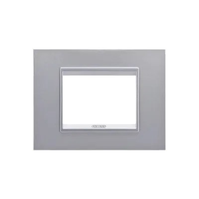 Placa ornament Chorus LUX -Metalizat - 4 module- TITANIUM - CHORUS