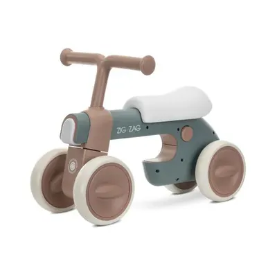 Bicicleta fara pedale cu 4 roti Lorelli Zig Zag Bej