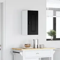 vidaXL Panou mașină de spălat vase Kalmar Stejar Negru 30 x 31 x 60 cm