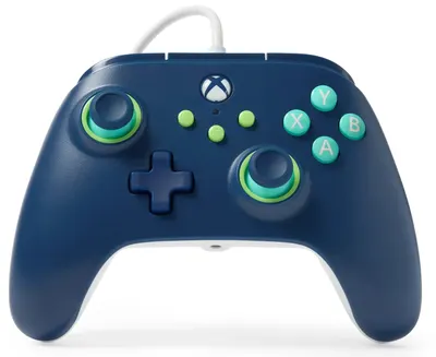 Controlor PowerA - Wired Controller, Mariner Blue (Xbox One/Series X/S)