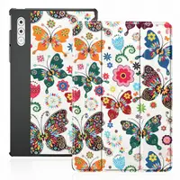 Husa pentru Lenovo Yoga Tab Plus, Techsuit, FoldPro Butterfly, Multicolor