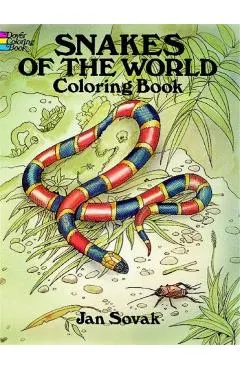 Snakes of the World Coloring Book