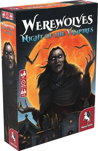 Joc de societate Werewolves: Night of the Vampires - Party