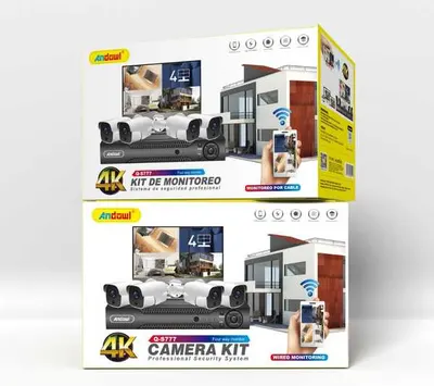 Sistem de supraveghere Engros, 4 camere, Q-S777