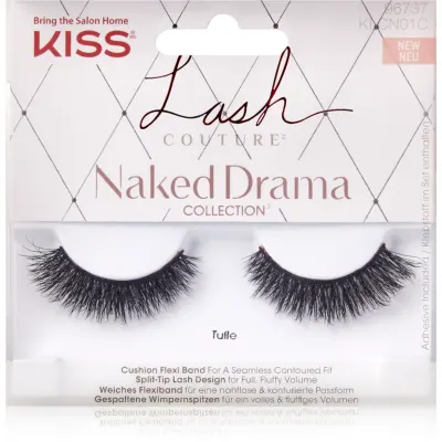 KISS Lash Couture Naked Drama gene false Tulle 1 pereche