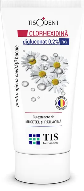 Gel cu clorhexidina Tisodent, 50ml, Tis Farmaceutic