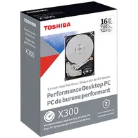 HDD Desktop TOSHIBA 14TB X300 CMR (3.5'', 512MB, 7200RPM, SATA 6Gbps), retail pack
