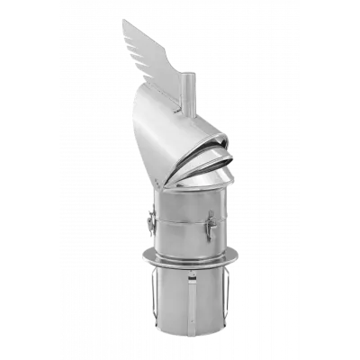 Palarie Antivant Rotativa Inox - Fi200