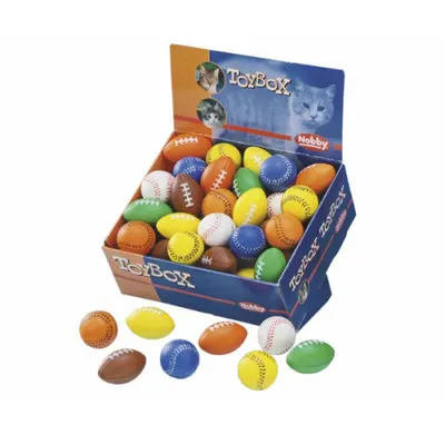 Jucarie pentru pisici Nobby Minge Sport 4 cm
