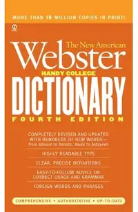 The New American Webster Handy College Dictionary: Fourth Edition