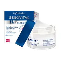 Crema de zi intens hidratanta H3 Classic, 50ml, Gerovital