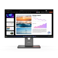 Monitor Consumer Lenovo ThinkVision P24Q-40, 23.8", 2560 x 1440 pixeli, Black, 3 ani Garantie