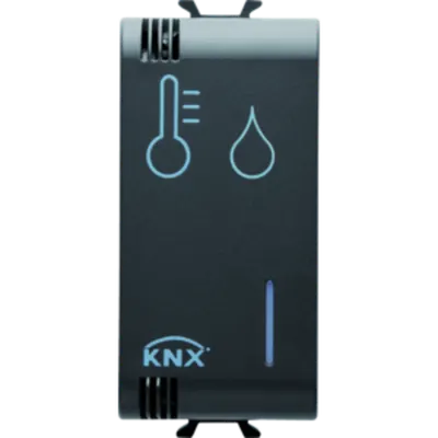 EASY Senzor temperatura si umidiate - 1 MODULE - NEGRU - CHORUS