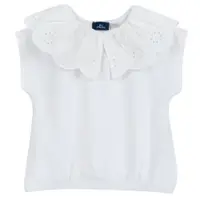 Tricou copii Chicco, alb cu model, 01728-70MC