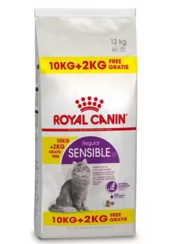 Royal Canin Felin Sensible 33 10 kg +2 kg